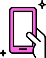 スマートフォン イラスト