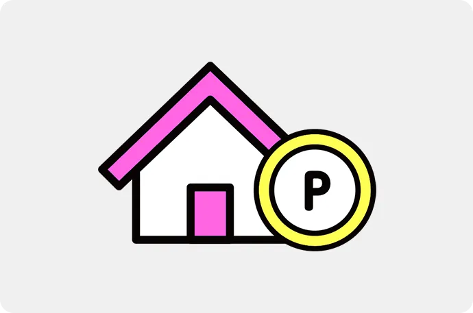 家賃支払い分のポイントがたまる