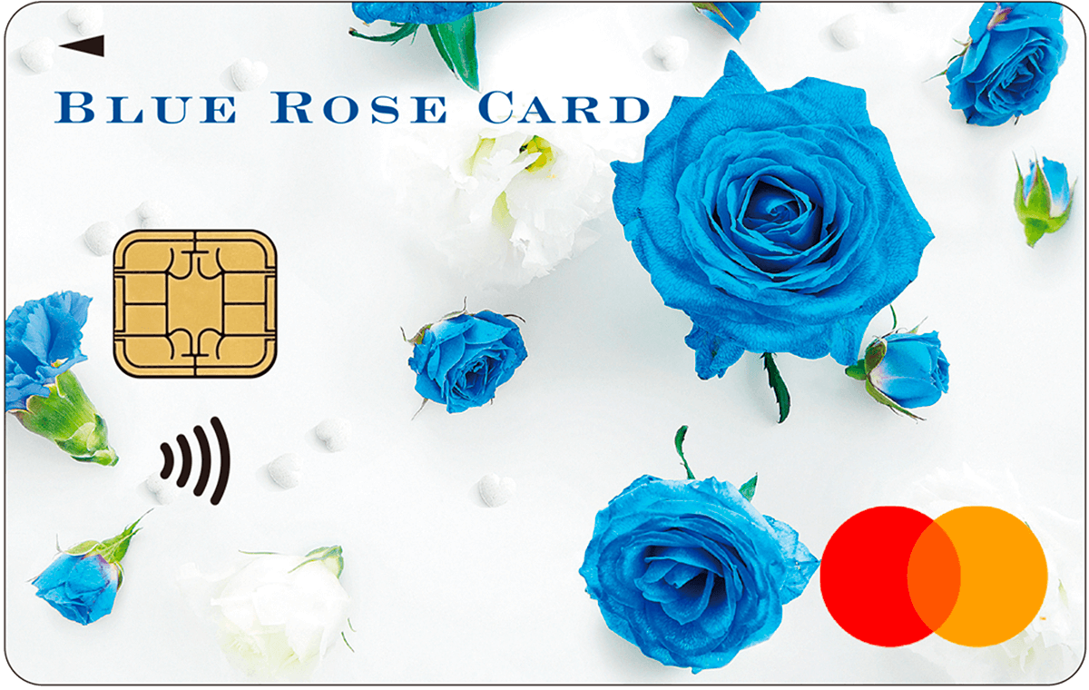BLUE ROSE CARD