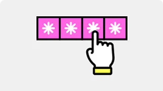 暗証番号について