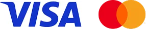 VISA、Mastercard®