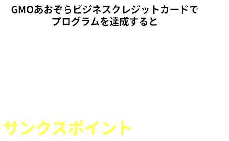 新規入会限定 条件の達成で最大5,000円サンクスポイントプレゼント！ 年会費無料