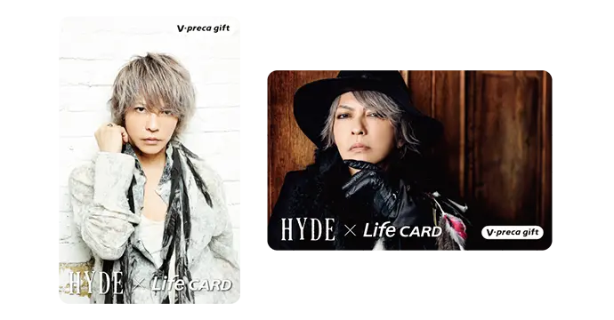 HYDE Fusion 雑誌 フュージョン ライフカード 缶バッジ HYDE Fusion 雑誌 フュージョン ライフカード 缶バッジ HYDE