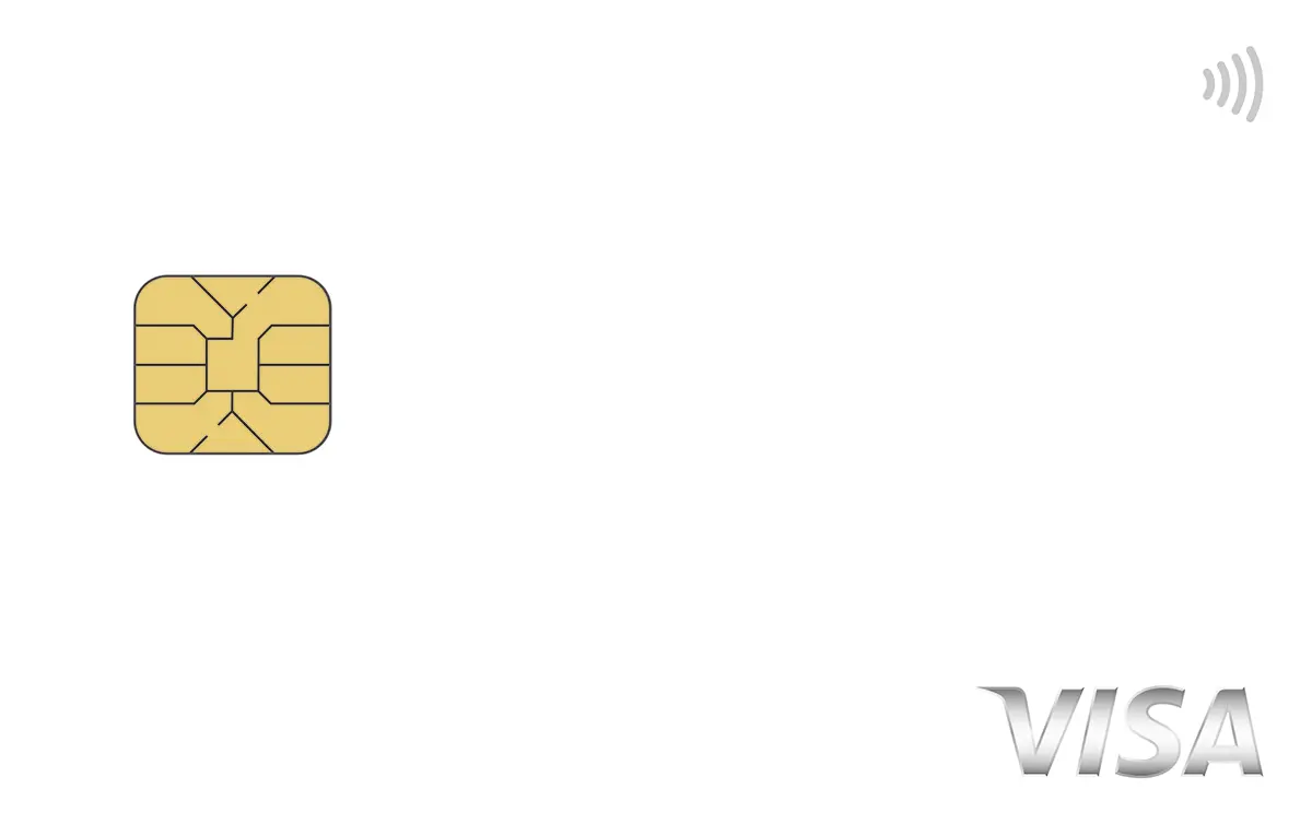LIFECARD 白 VISAカード