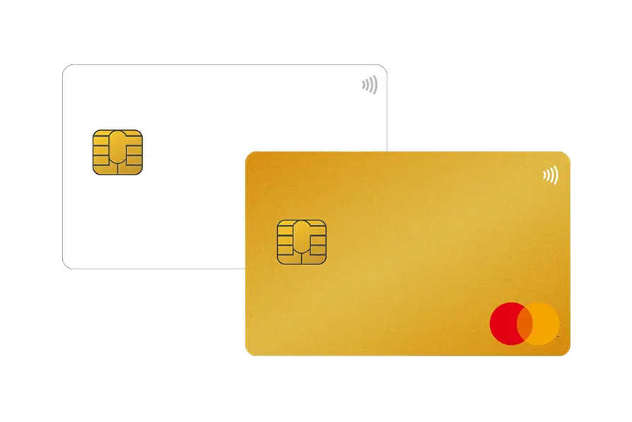 LIFECARD 白GOLD MASTERCARD