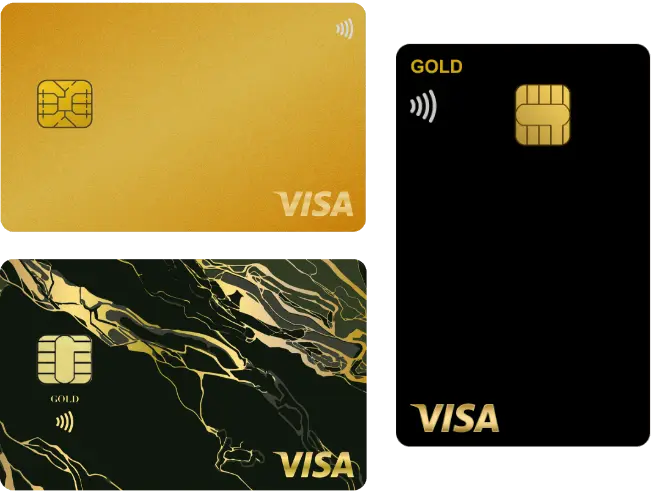 LIFECARD GOLD stone black VISAカード