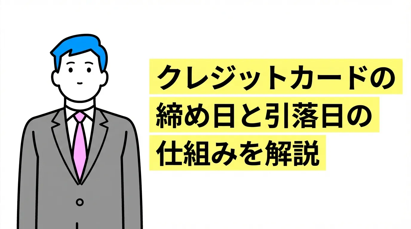 クレジットカードの締め日と引落日の仕組みを解説