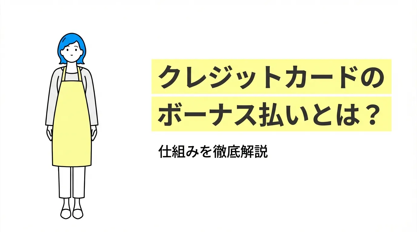 クレジットカードのボーナス払いとは？仕組みを徹底解説