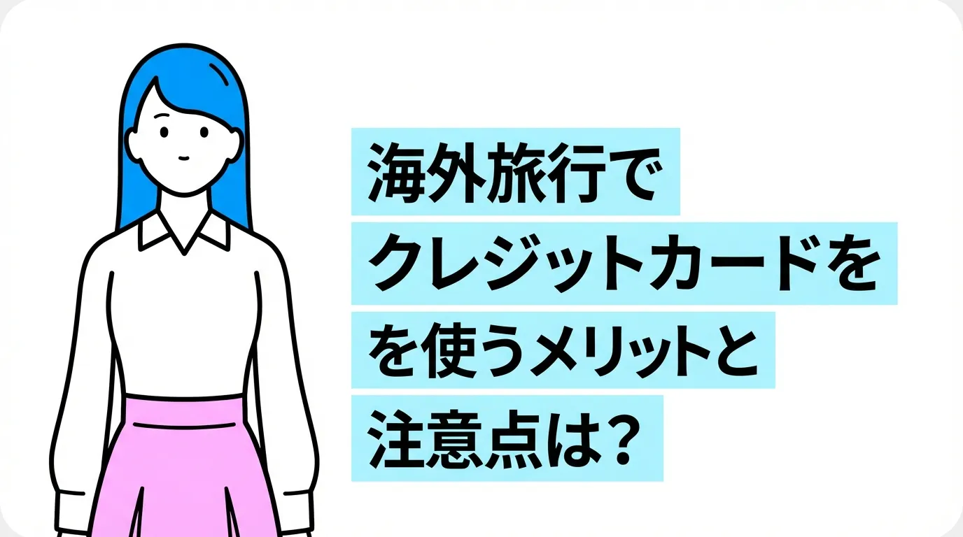 海外旅行でクレジットカードを使うメリットと注意点は？