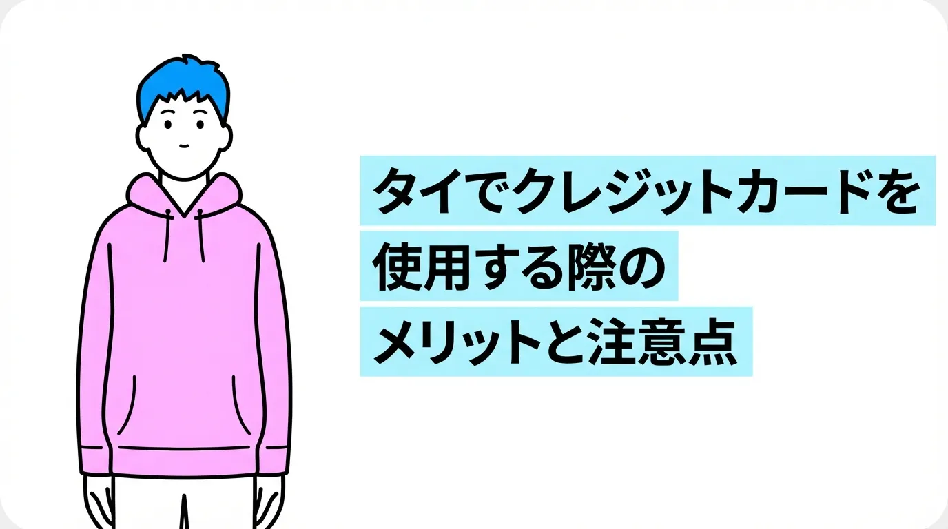 タイでクレジットカードを使用する際のメリットと注意点