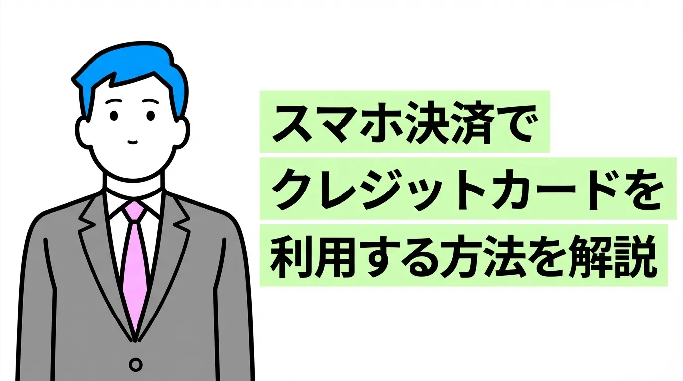 スマホ決済でクレジットカードを利用する方法を解説