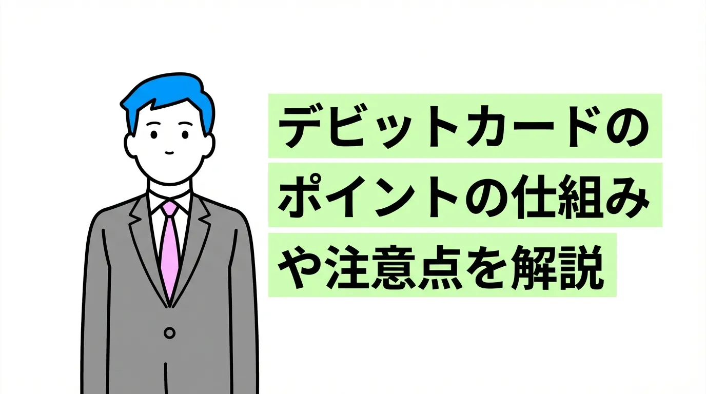 デビットカードのポイントの仕組みや注意点を解説