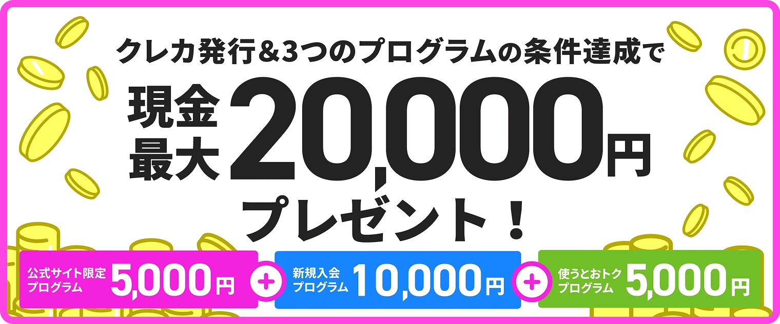 公式サイト限定プログラム
