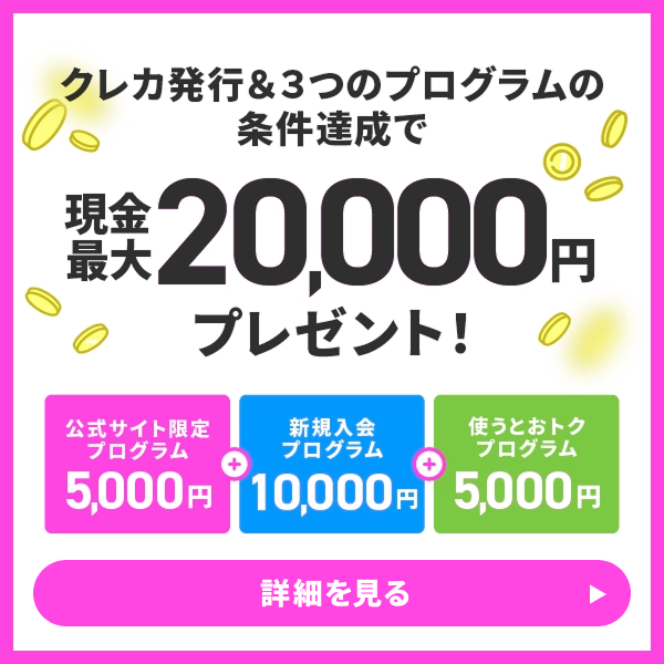 公式サイト限定プログラム